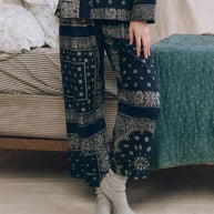 The Easy Sleep Pant | Bandana Patchwork