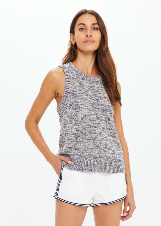 Armada Koby Knitted Tank Top The Upside Knit Sleeveless Top Cotton 