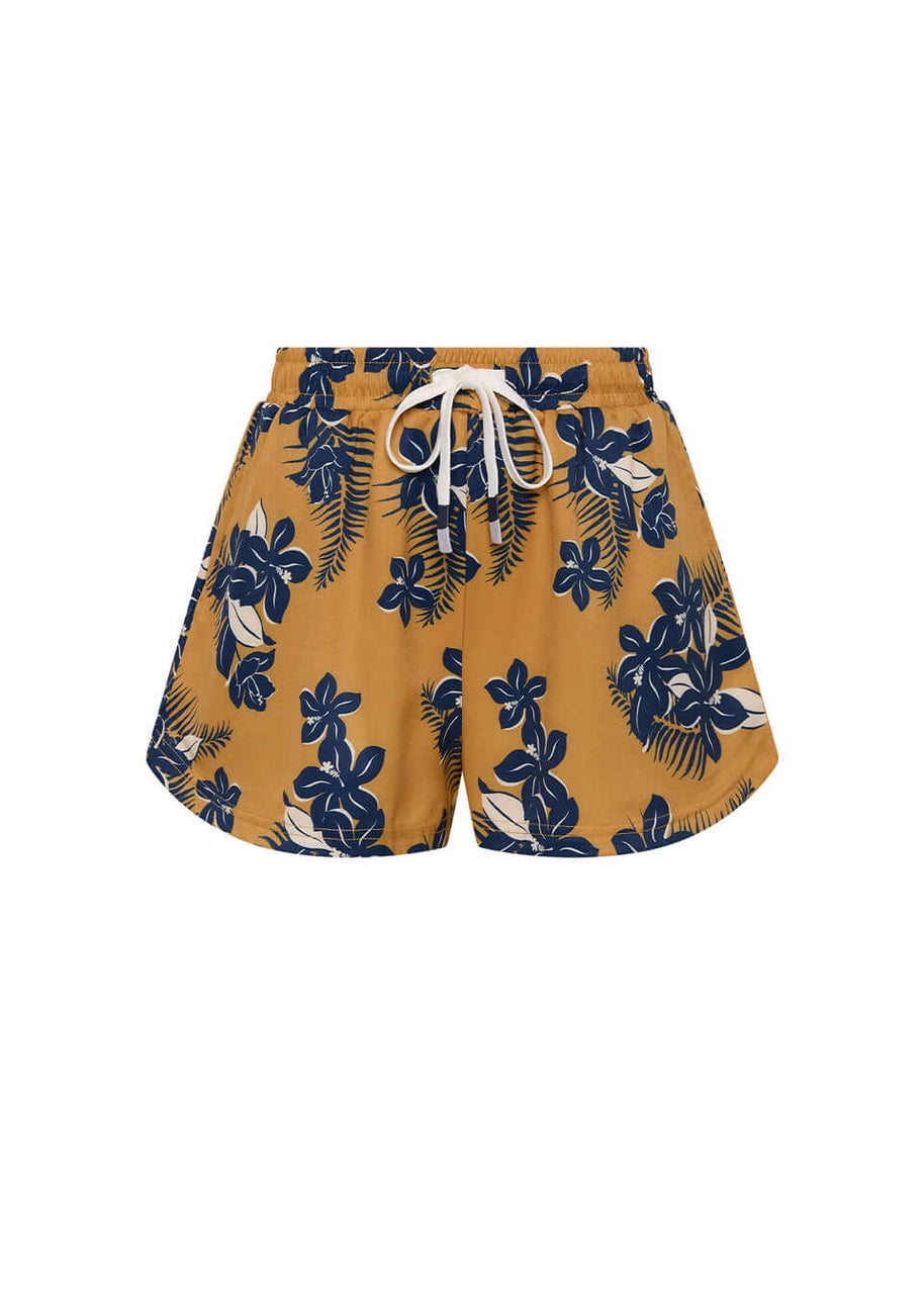 Women's Running Shorts, The Upside Women's Shorts Floral Print