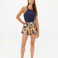 Women's Running Shorts, The Upside Women's Shorts Floral Print