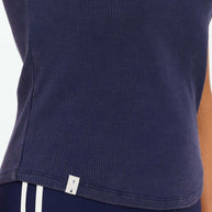 Navy Asher Racerback Tank Top for Working Out The Upside Tank Top