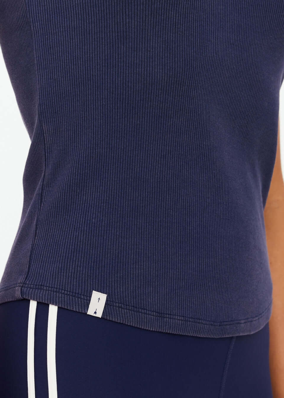 Navy Asher Racerback Tank Top for Working Out The Upside Tank Top