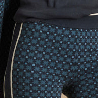 Lumiere Knit Shorts The Upside Biker Shorts Navy