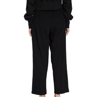 Penny Pleat Front Pant in Jet Black