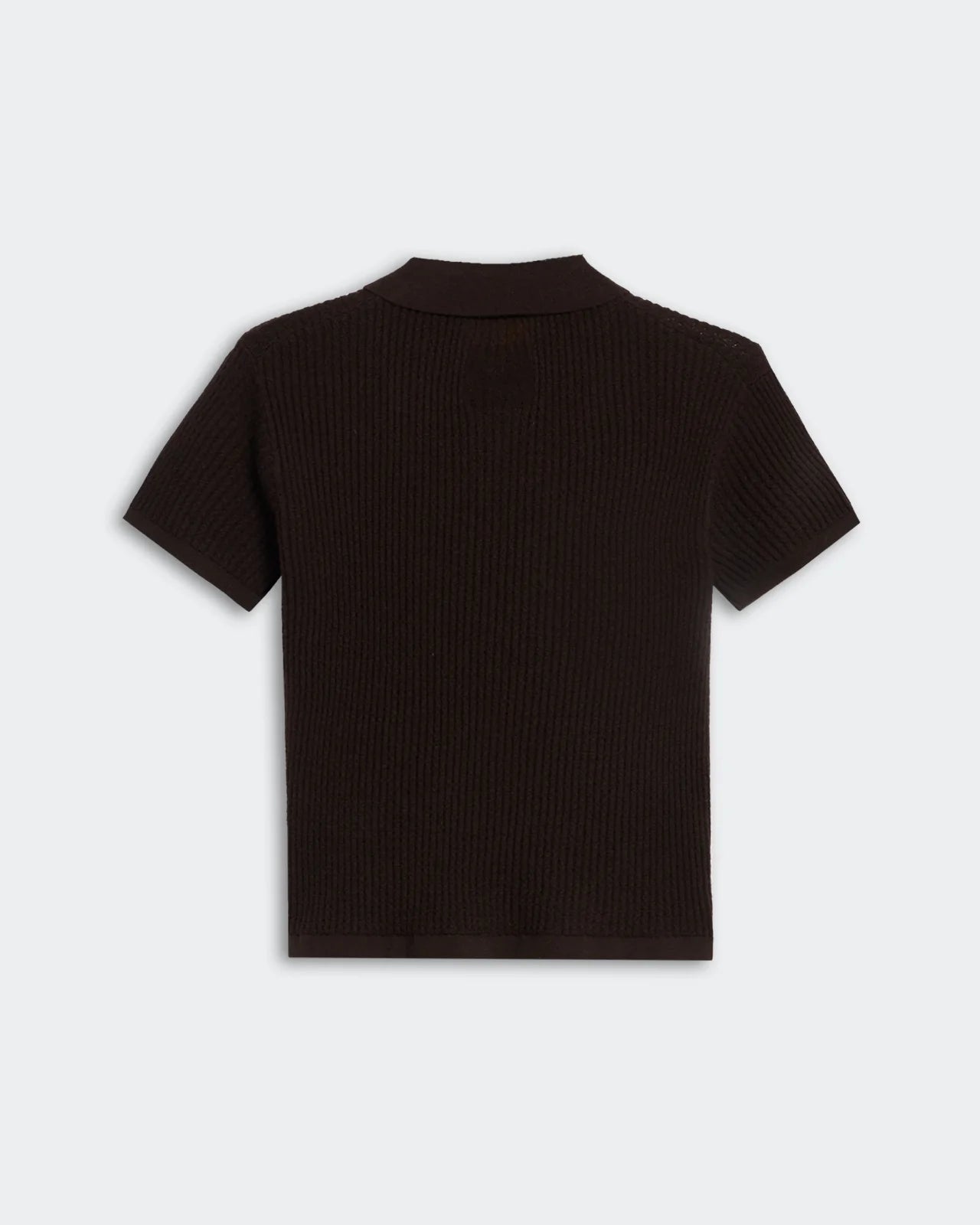 Shrunken Polo | Burnt Cocoa