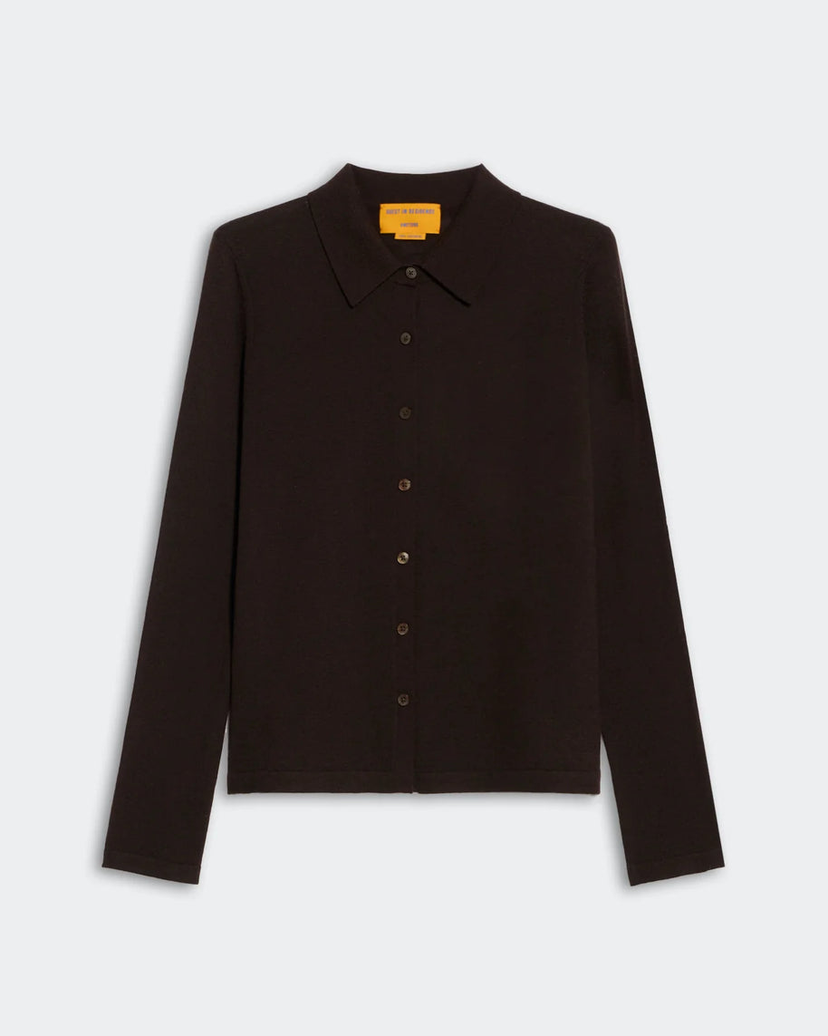 Elle Shirt | Burnt Cocoa