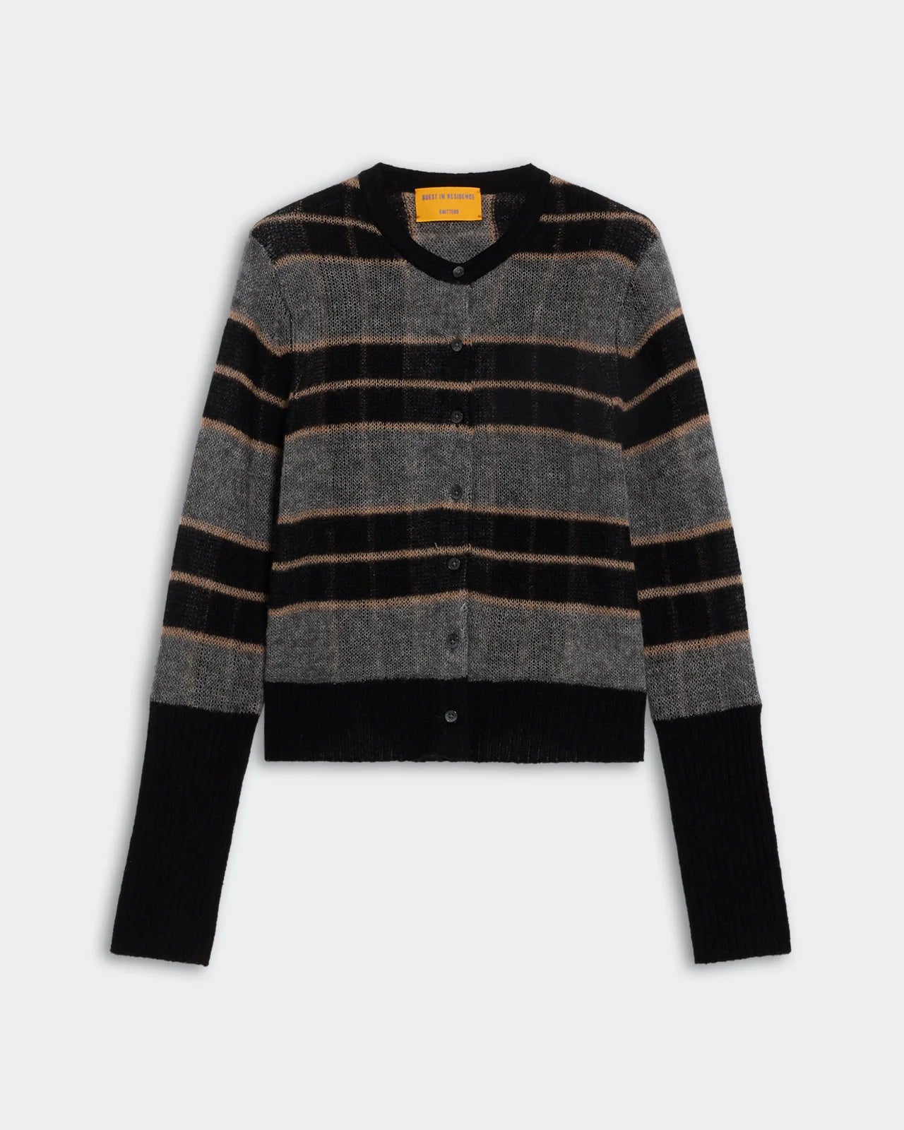 Shadow Plaid Cardigan