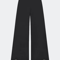 Wavy Cropped Poplin Pant