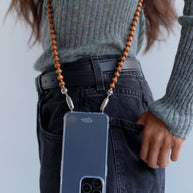 Ossa Wood Crossbody Phone Strap, iPhone Crossbody Strap 