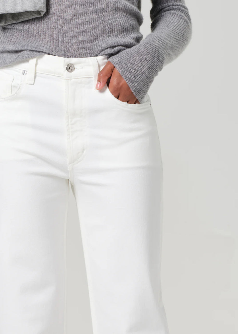 Citizens of Humanity Palma Straight Leg Jeans in White