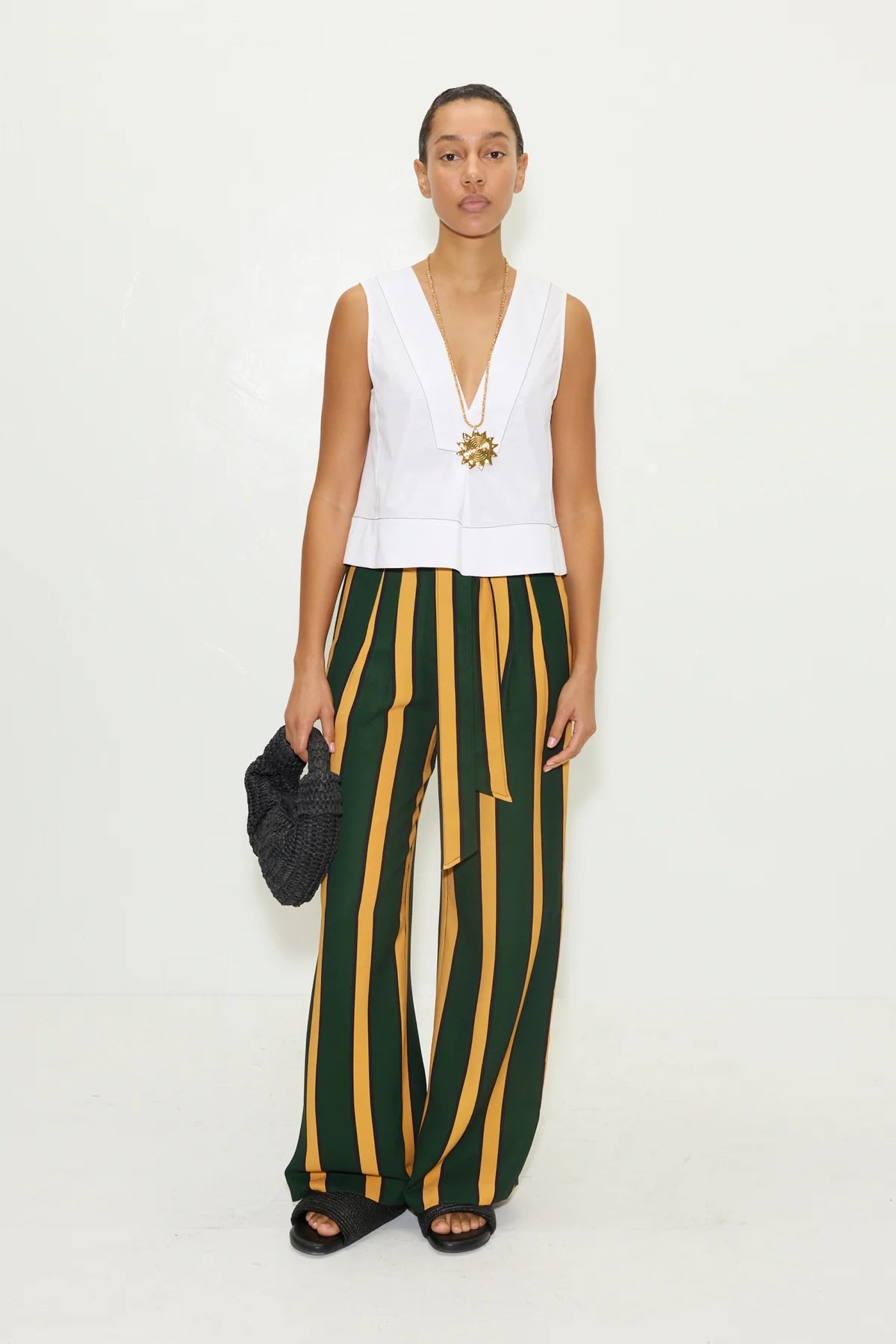 SIMONMILLER Alto Crepe Pant SIMON MILLER Striped Pant 