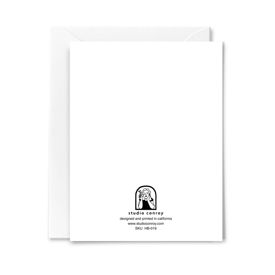 Tiny Cake Delivery Birthday Card