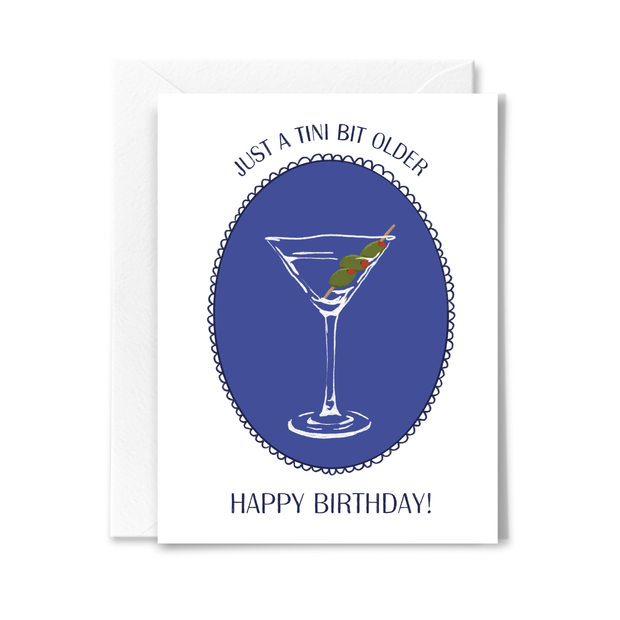 Tini Bit Older Birthday Card