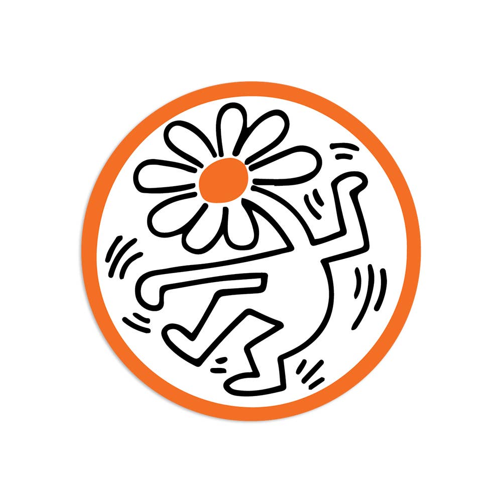 Keith Haring Sticker Flower by Keith Haring 