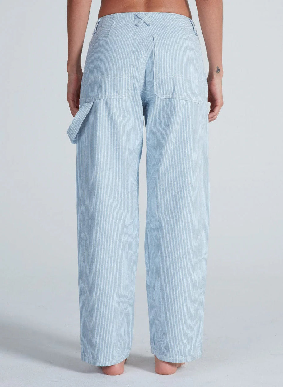 Carpenter Pant | Blue Stripe