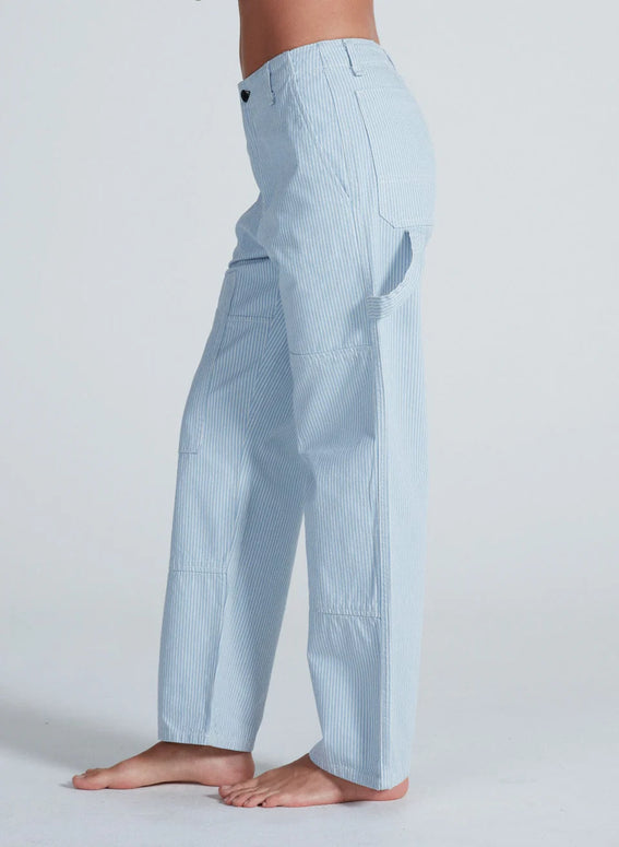 Carpenter Pant | Blue Stripe