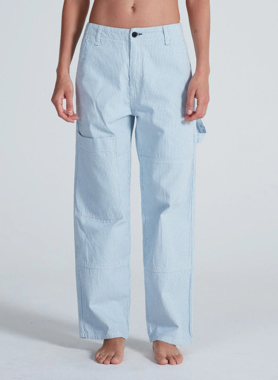 Carpenter Pant | Blue Stripe