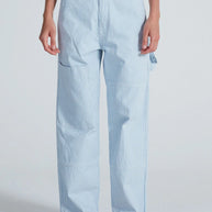 Carpenter Pant | Blue Stripe