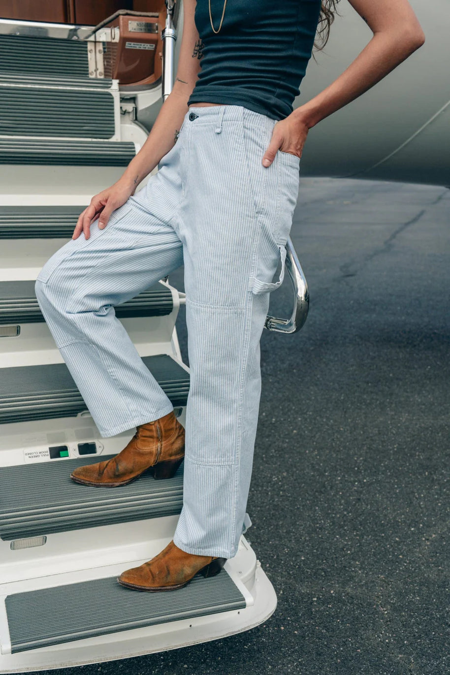 Carpenter Pant | Blue Stripe