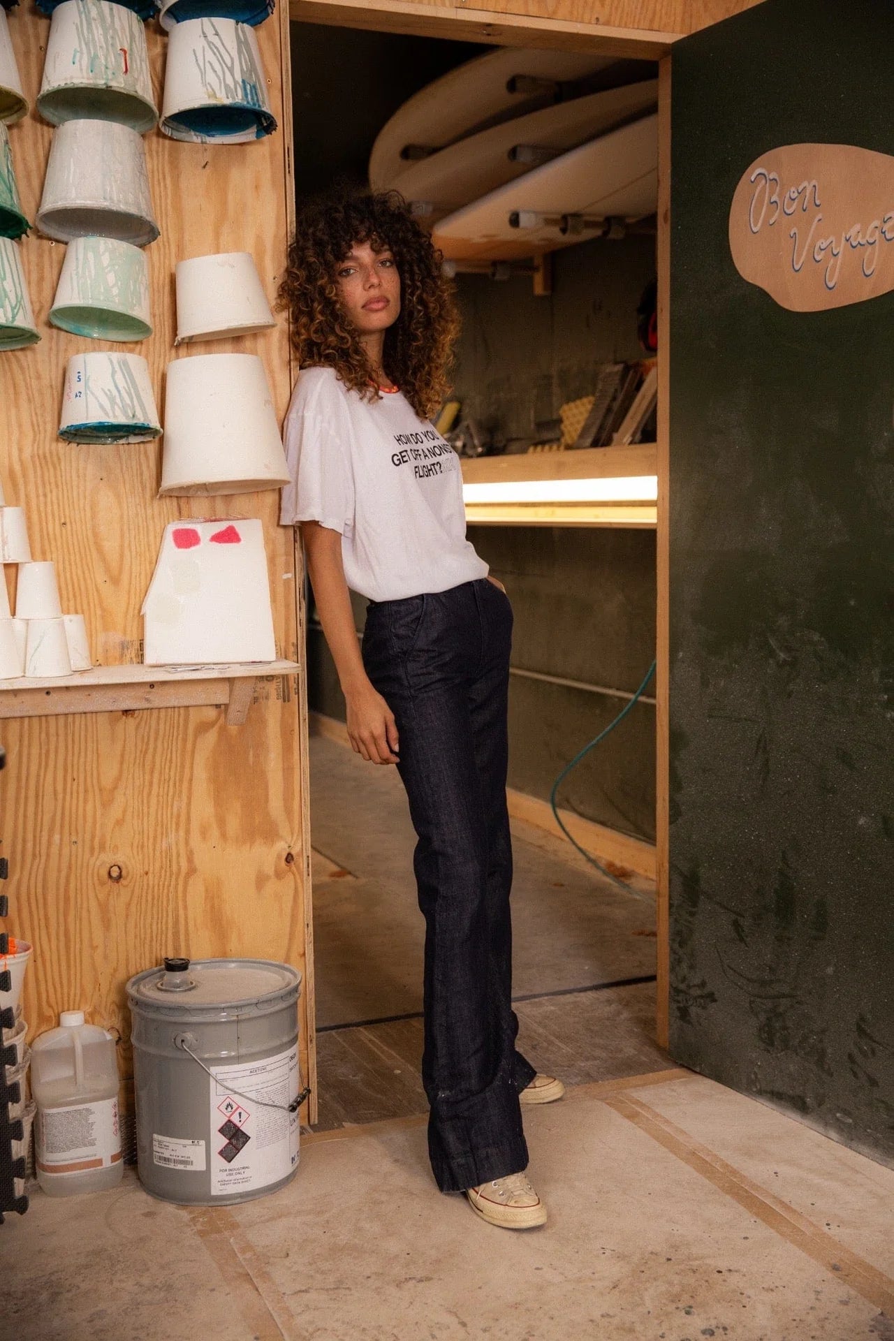 Denim Trouser  | Indigo Linen