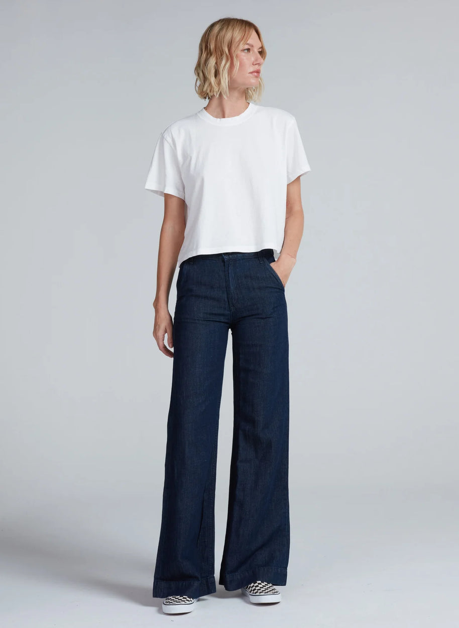 Denim Trouser  | Indigo Linen