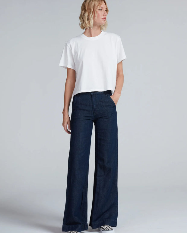 Denim Trouser  | Indigo Linen