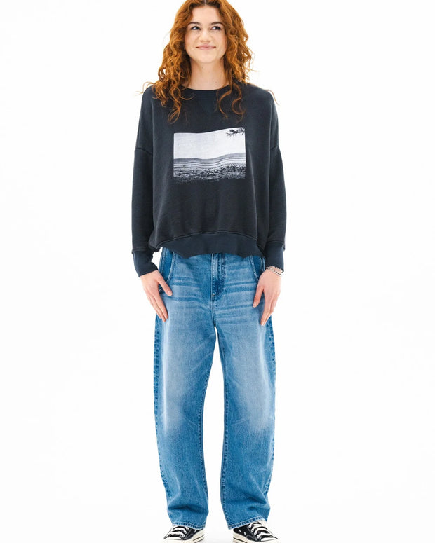 Oversized Sweatshirt | Heidi Print