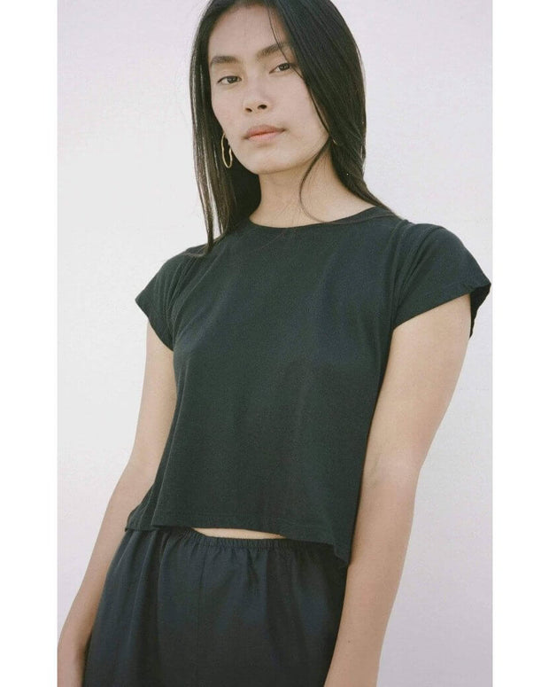 Beverly 100% Cotton Cropped Tee - Room Eight - Modern Society