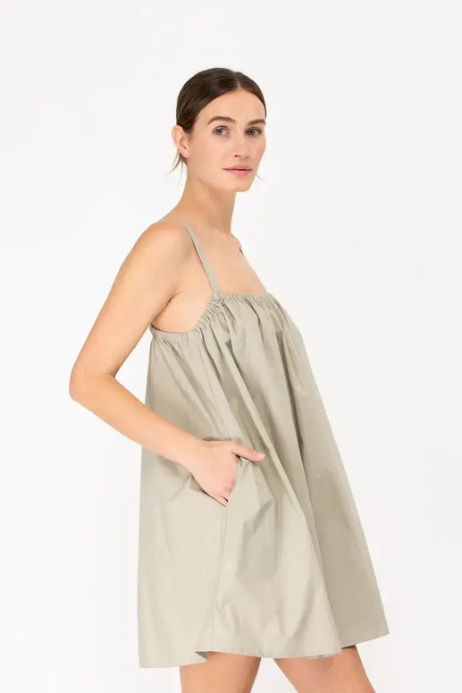 Brodie Dress | Oyster