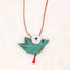 Carved Stone Hummingbird Necklace - Room Eight - River Song