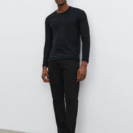 velvet cozy thermal jersey long sleeve shirt - becker shirt velvet by graham and spencer mens