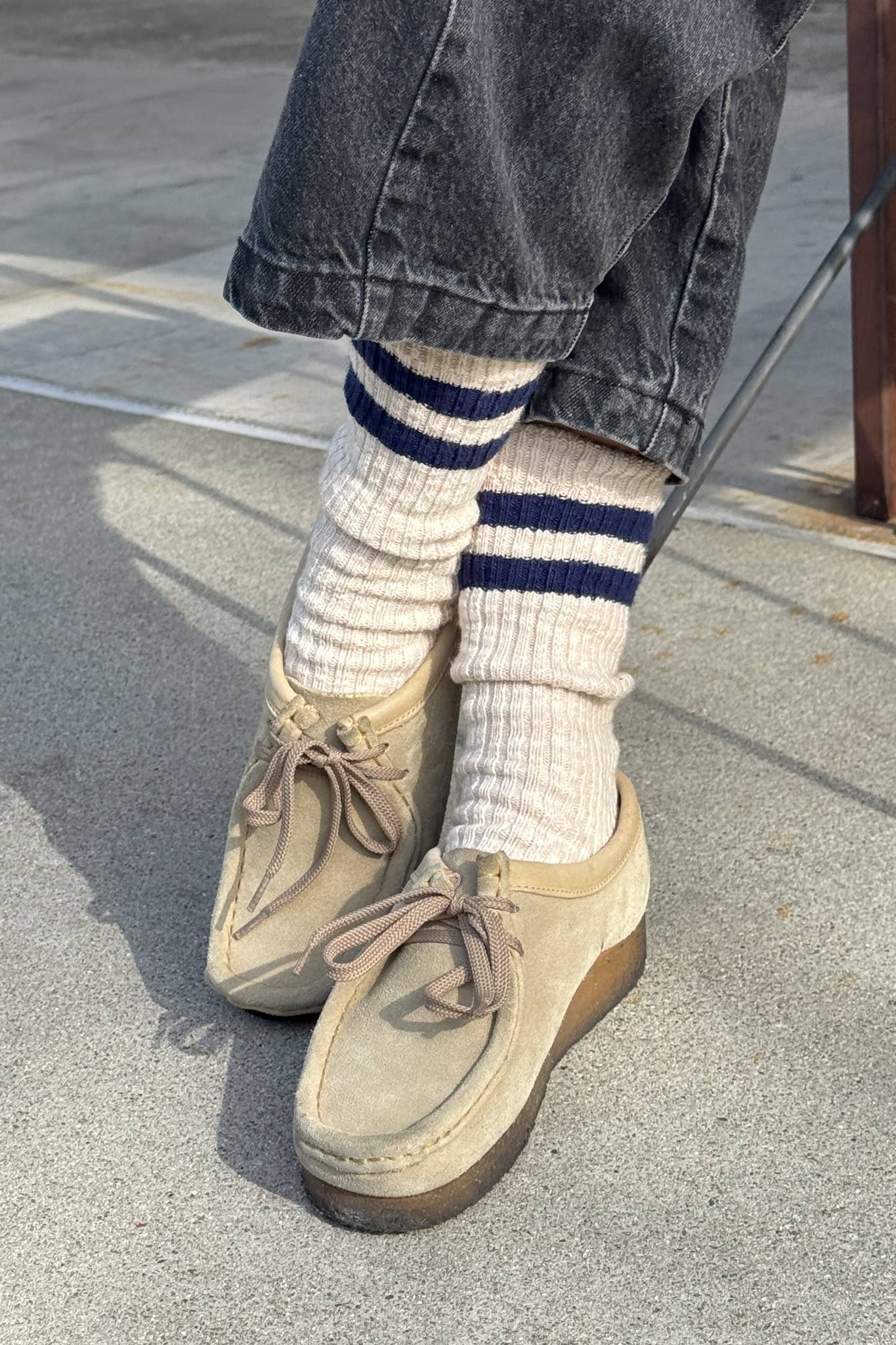 Cottage Varsity Sock Le Bon Shoppe Crew Socks Women