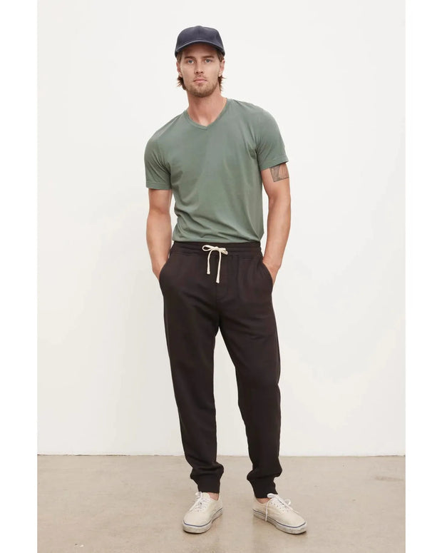 Dusty Joggers - Room Eight - Velvet by Graham & Spencer