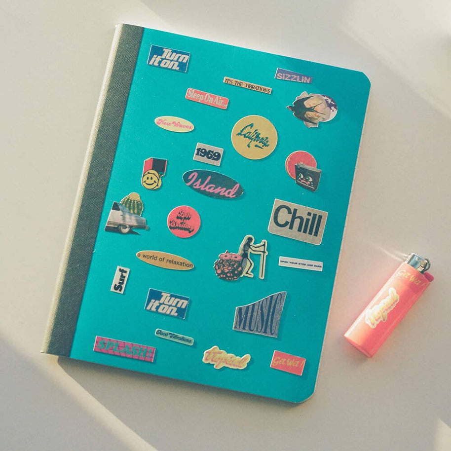 Dewey Saunders LA Words Sticker Sheet 