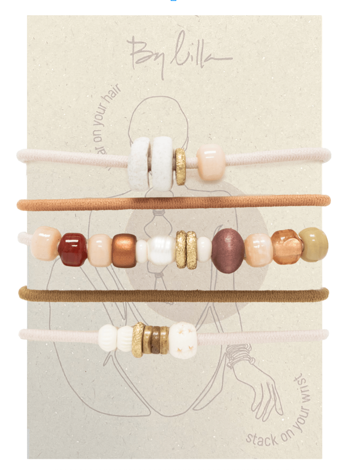 By Lilla Hair Bracelet Hair Ties
