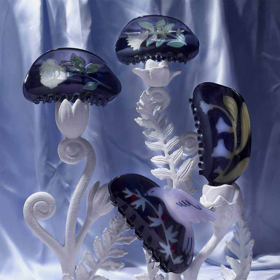 Belladonna Floral Hair Claw