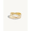 Gold Infinity Clasp Ring - Room Eight - Sophie Ratner