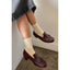 Her Socks - Mercerized Combed Cotton Rib in Porcelain - Room Eight - Le Bon Shoppe