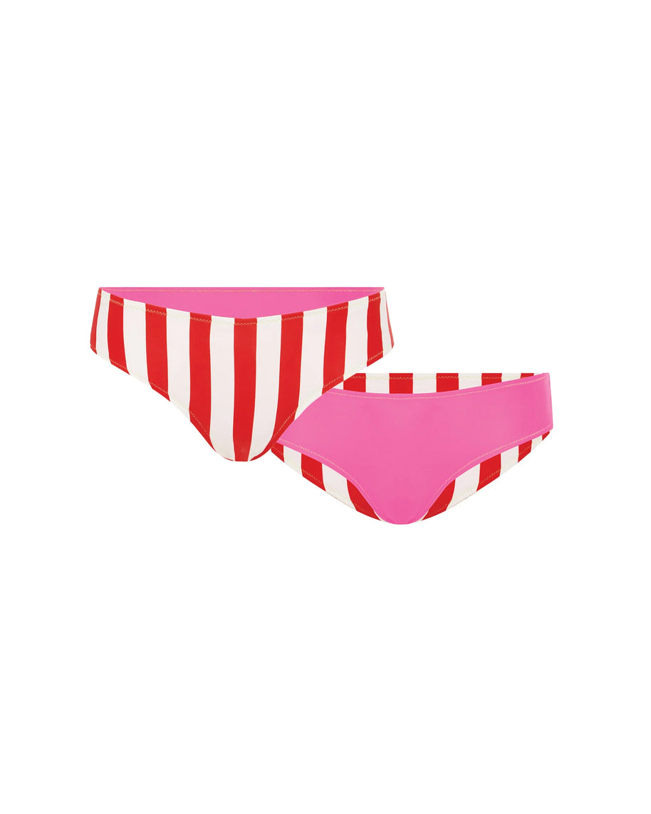 Pink and red its now cool swimsuit 
