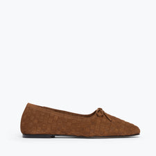 Jada Suede Ballet Flat | Toffee
