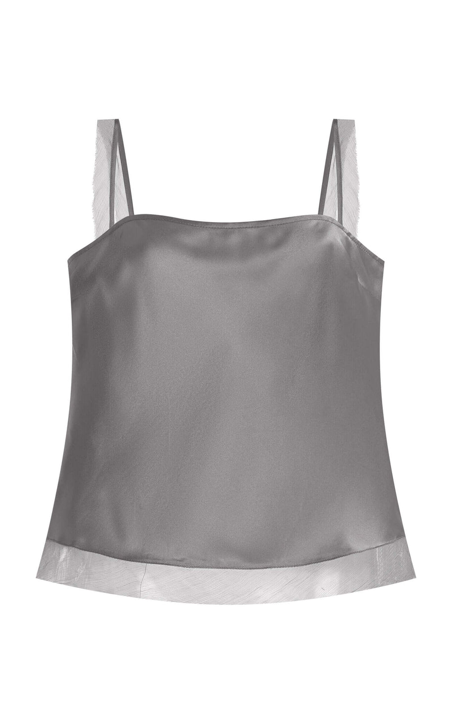 The Garment Catania Silk Top in Grey 