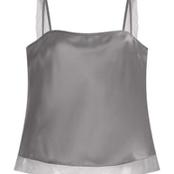 The Garment Catania Silk Top in Grey 