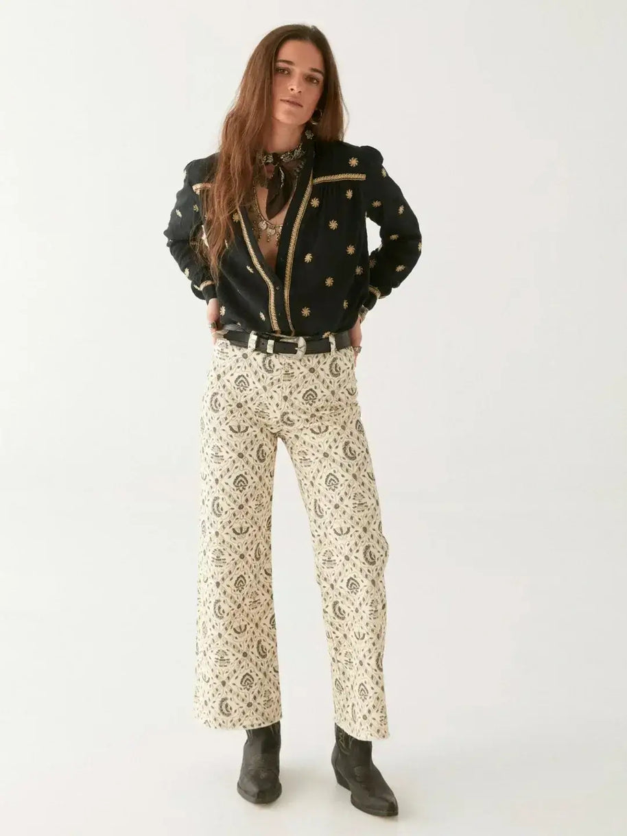 Maison Hotel Dylan Blouse in Starry Night 