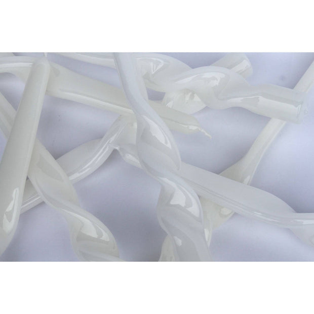MÆGEN Twist Taper Candles - Ice White - Room Eight - MÆGEN