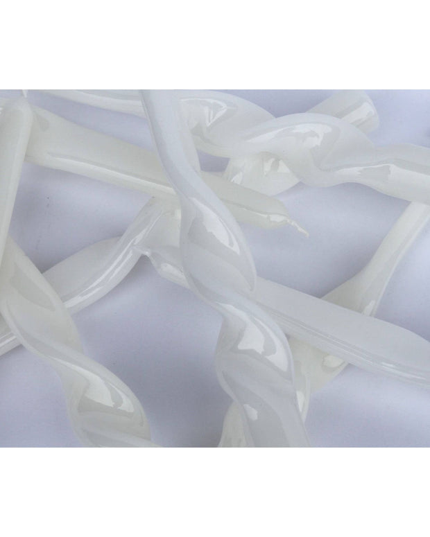MÆGEN Twist Taper Candles - Ice White - Room Eight - MÆGEN