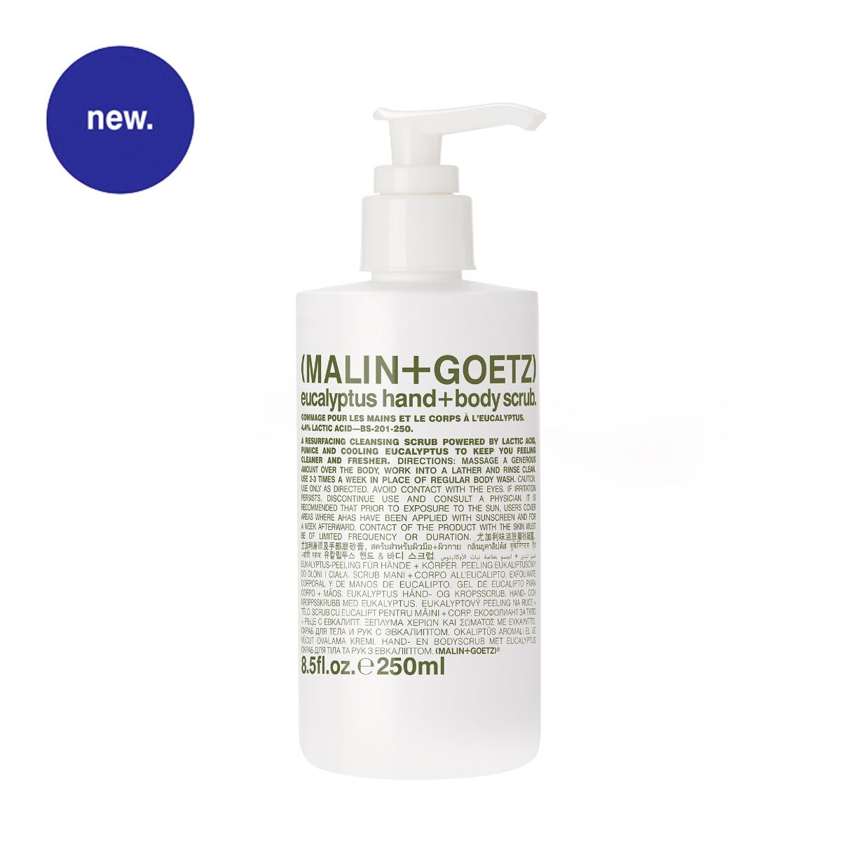 Malin and Goetz hand and body scrub 