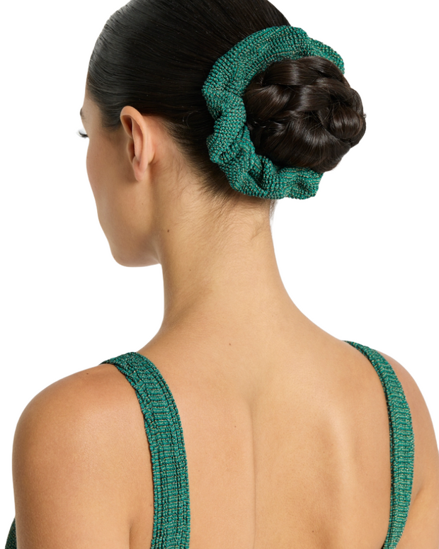 bond-eye scrunchie - crinkle hair tie 