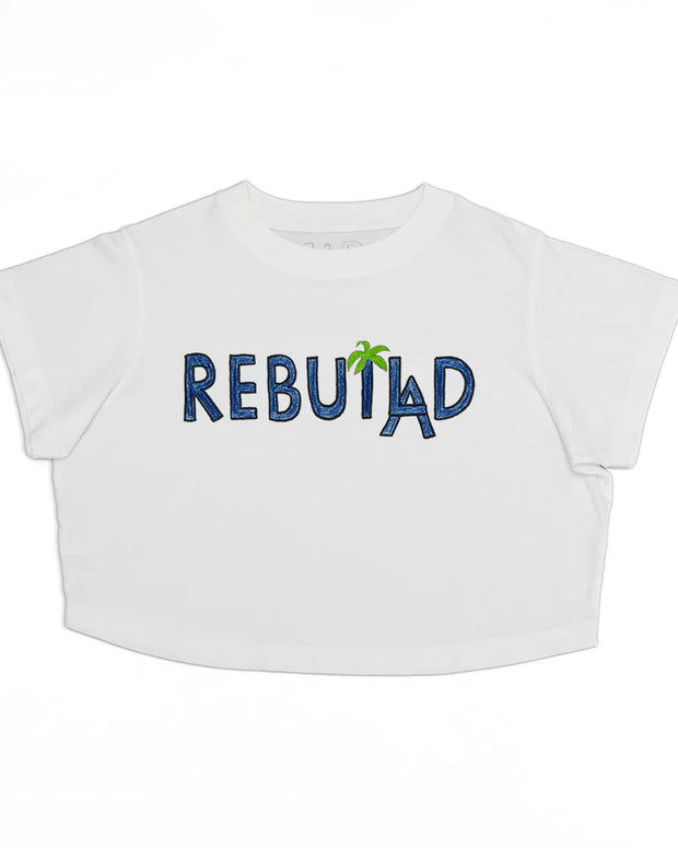 Boyfriend Crop Tee | Rebuild LA