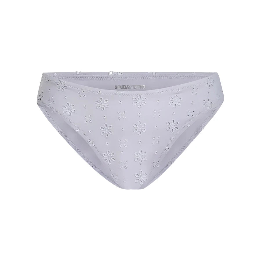 Eyelet bikini - white bikini - solid and striped bikini - Daphne bikini 