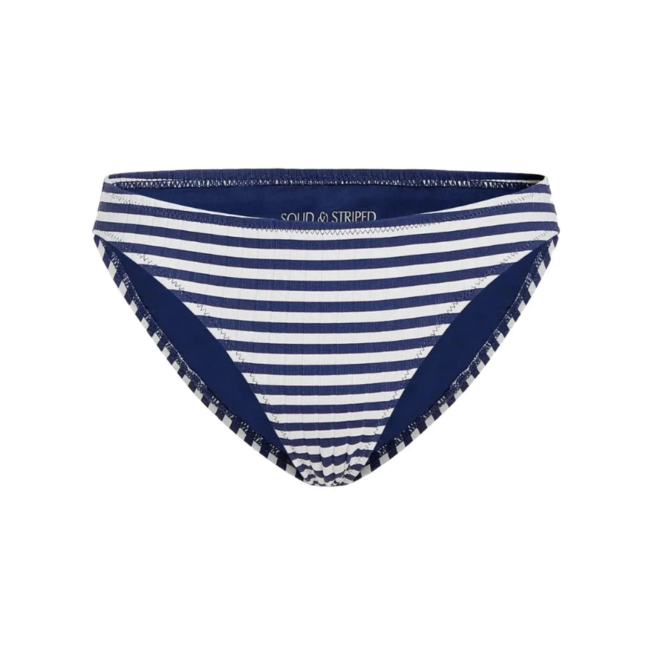 Solid and Striped Bikini Bottoms 